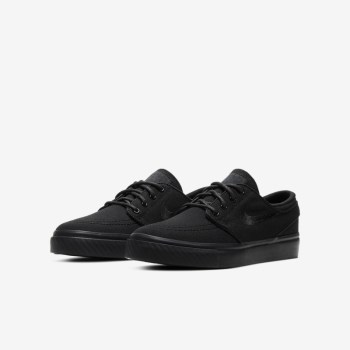 Nike SB Stefan Janoski - Nagyobb Gyerek Deszkás Cipő - Fekete/Sötét Szürke/Fekete